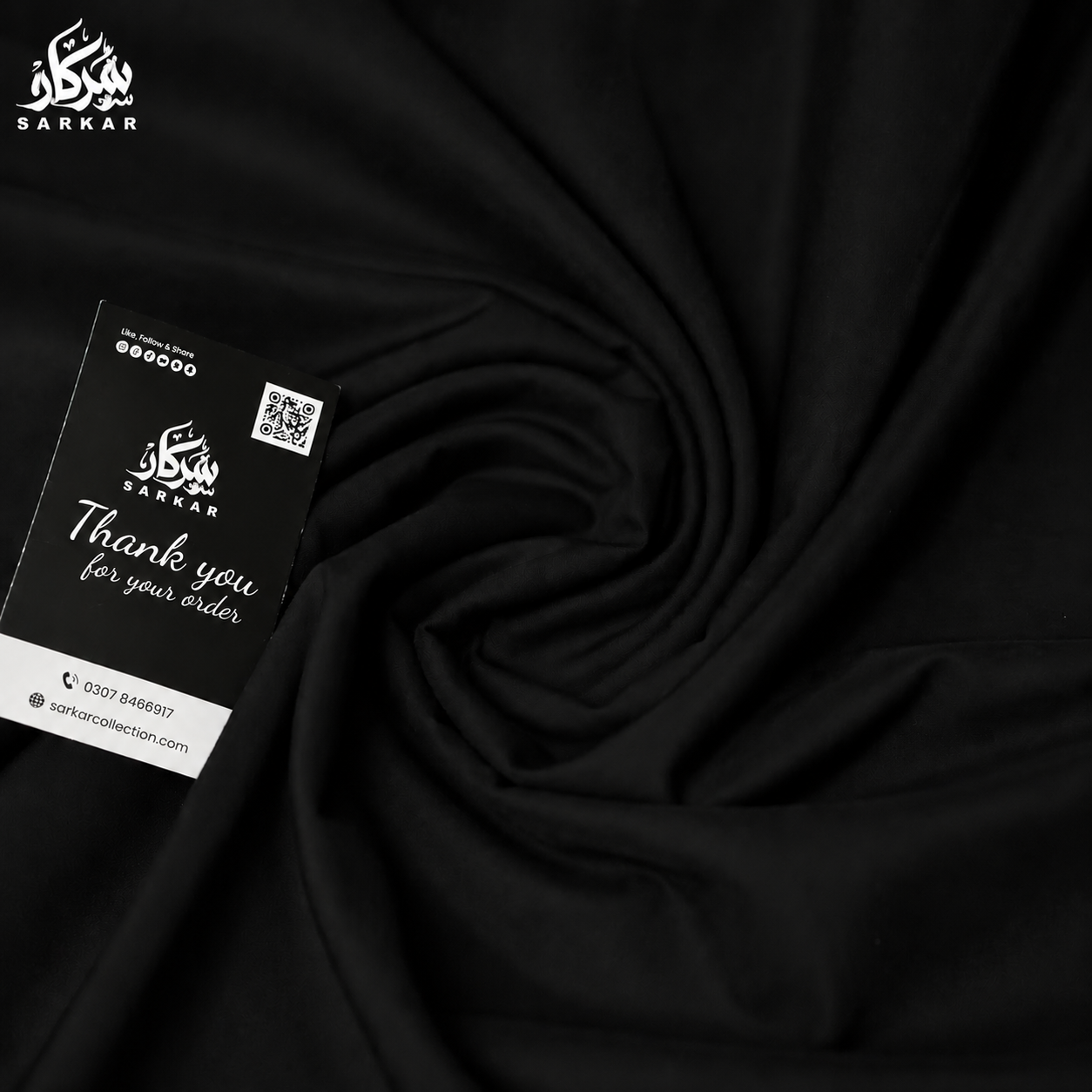 Wash & Wear Black Premium Quality
