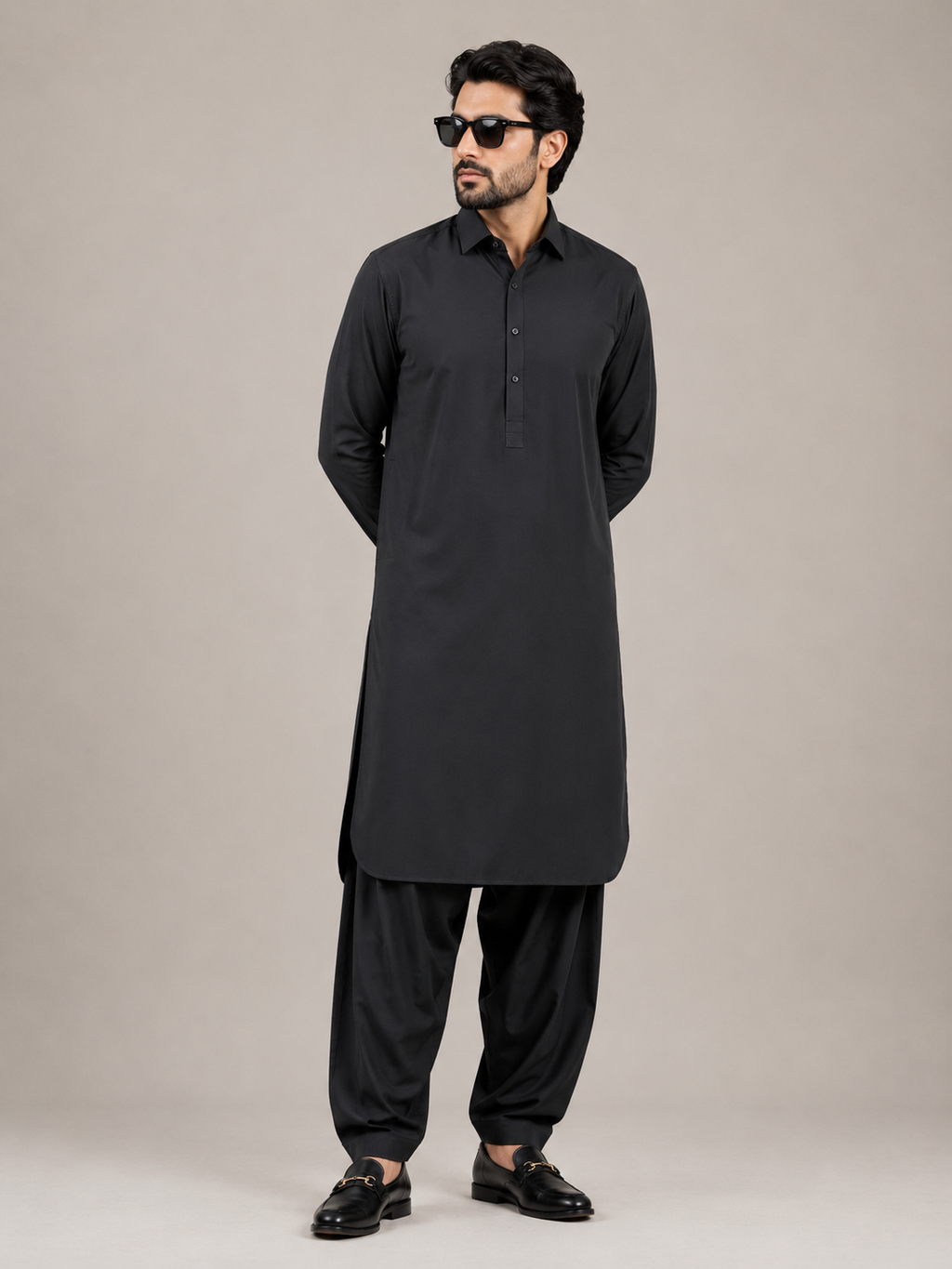 Wash & Wear Black Premium Quality