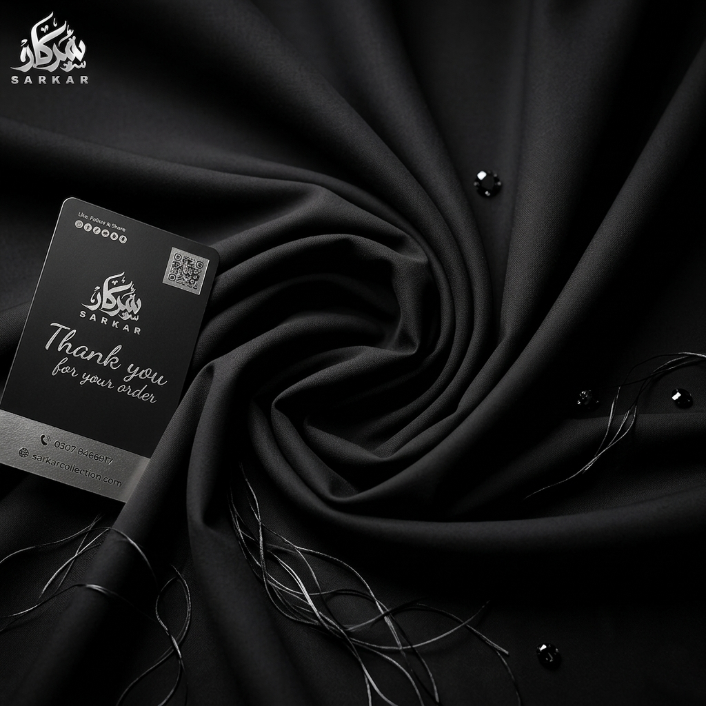 Wash & Wear Black Premium Quality